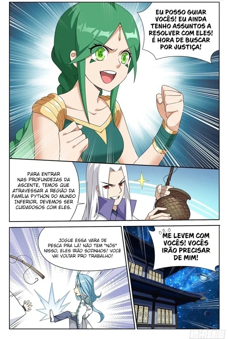 A batalha através dos céus Capítulo 386 Página 21
