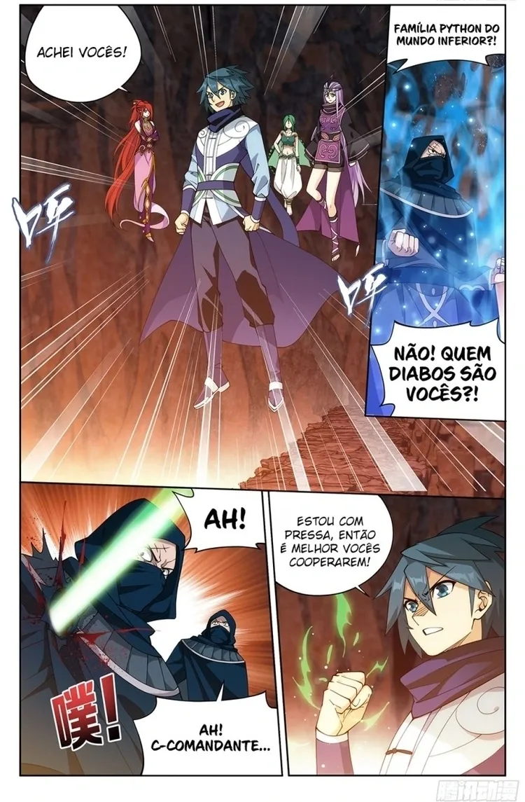 A batalha através dos céus Capítulo 387 Página 10