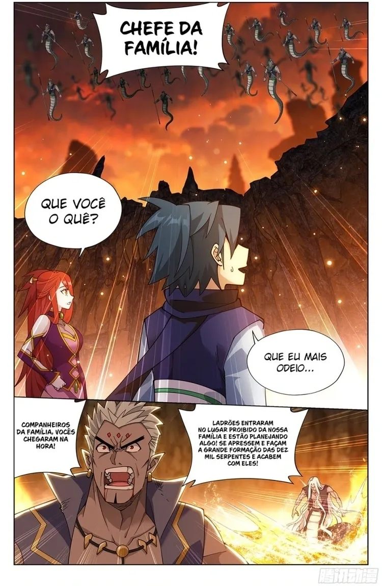 A batalha através dos céus Capítulo 390 Página 10