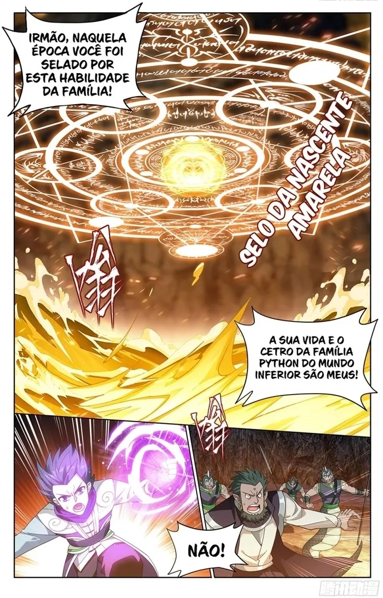 A batalha através dos céus Capítulo 390 Página 18