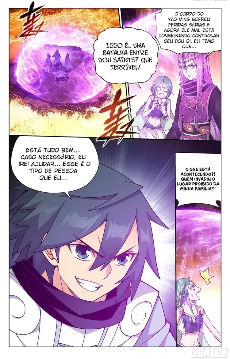 A batalha através dos céus Capítulo 390 Página 9