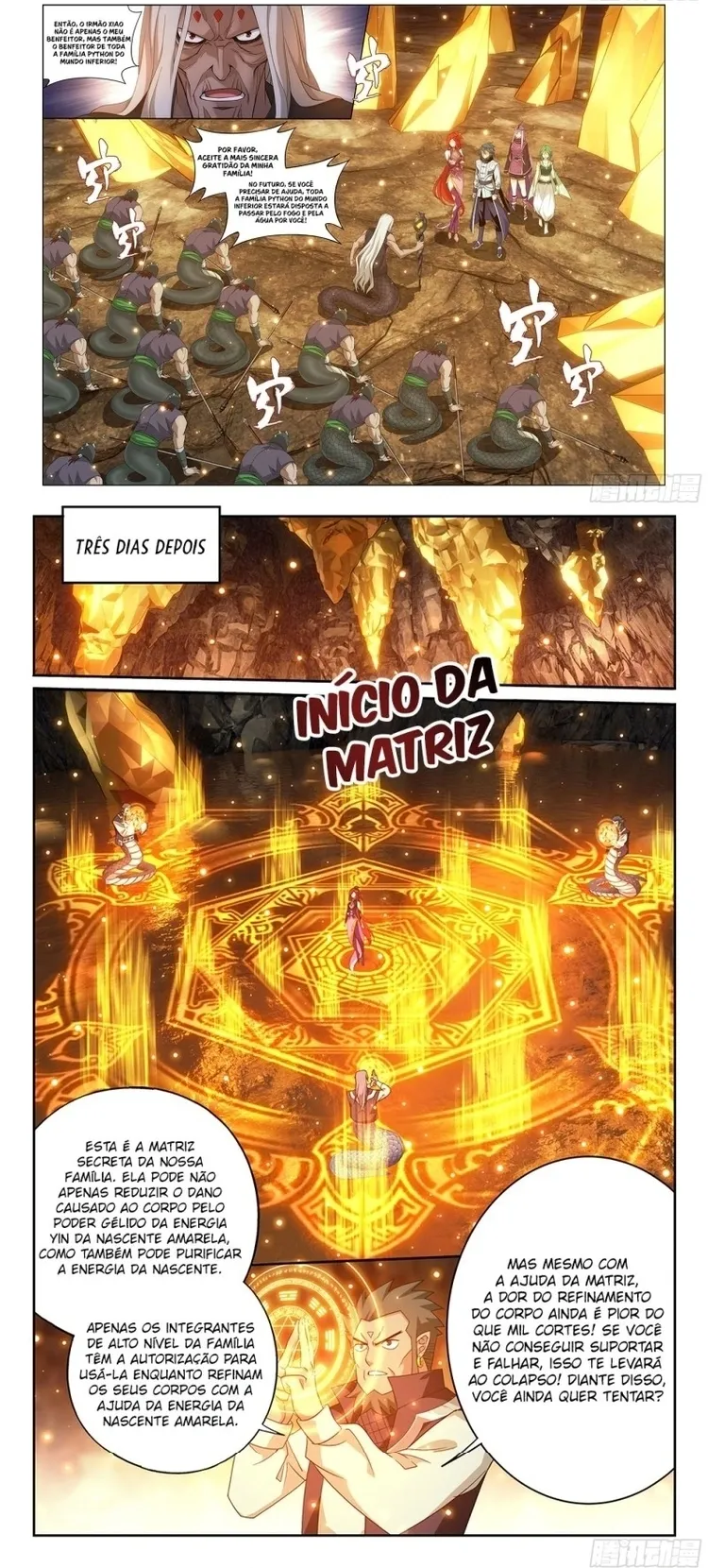 A batalha através dos céus Capítulo 391 Página 11