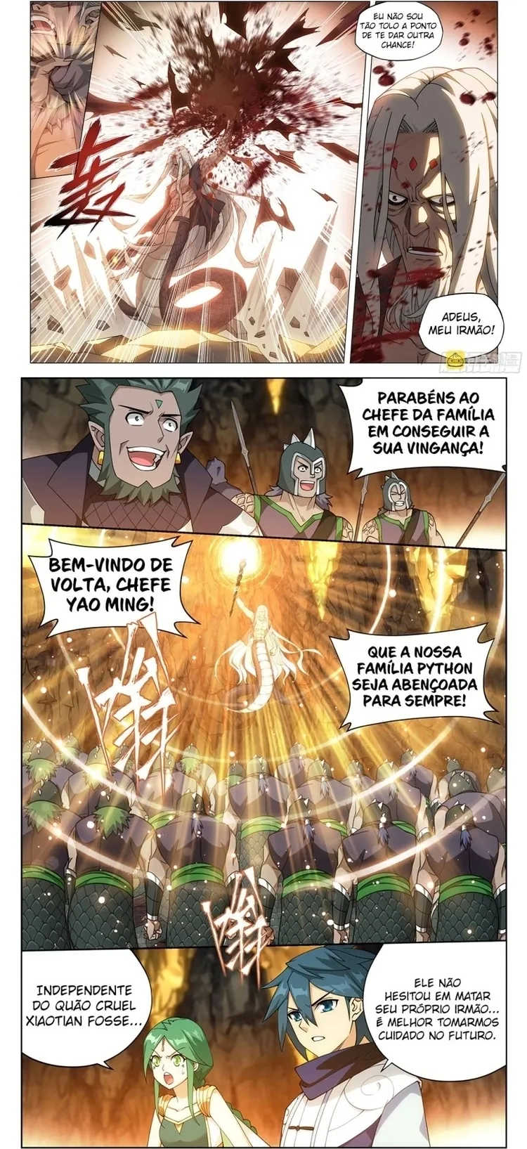A batalha através dos céus Capítulo 391 Página 5