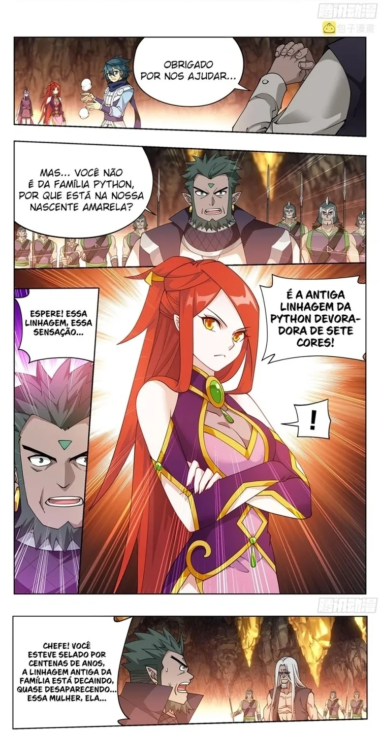A batalha através dos céus Capítulo 391 Página 8