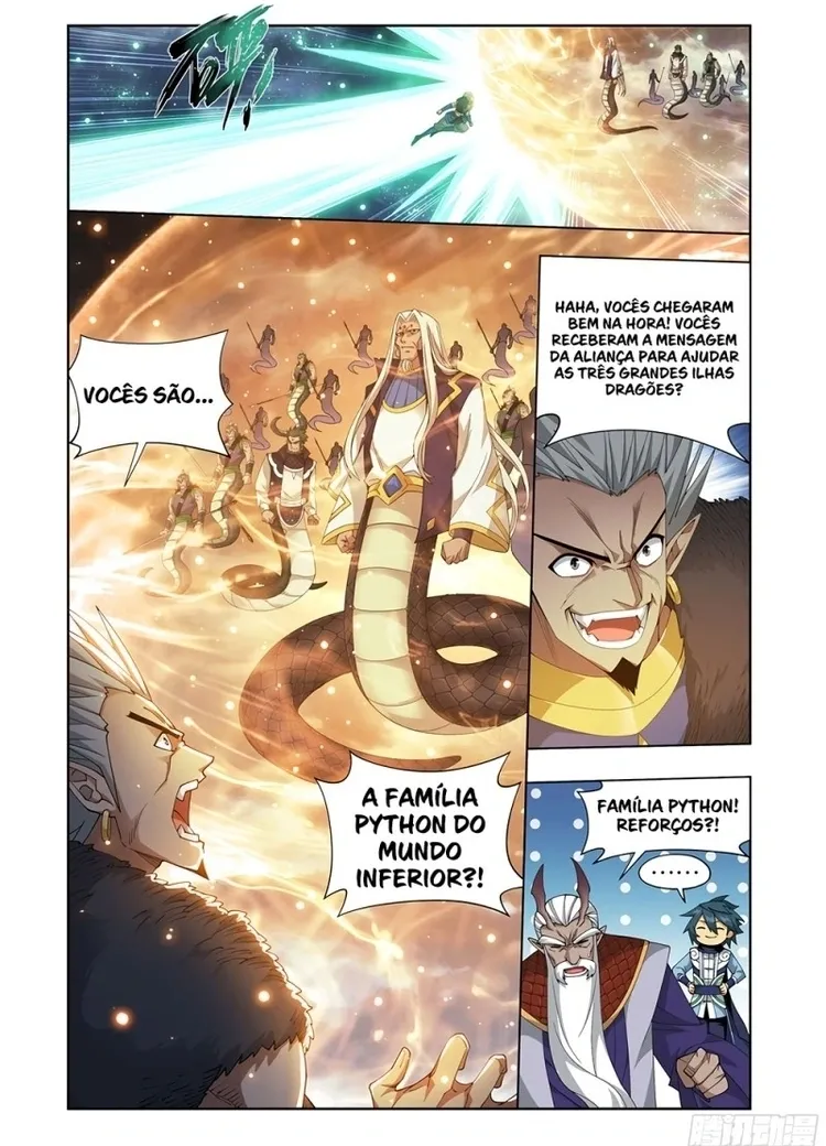 A batalha através dos céus Capítulo 398 Página 9