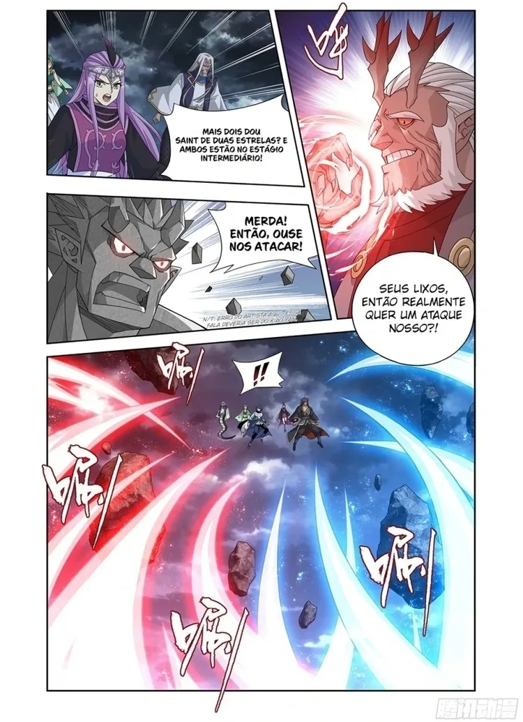 A batalha através dos céus Capítulo 399 Página 10