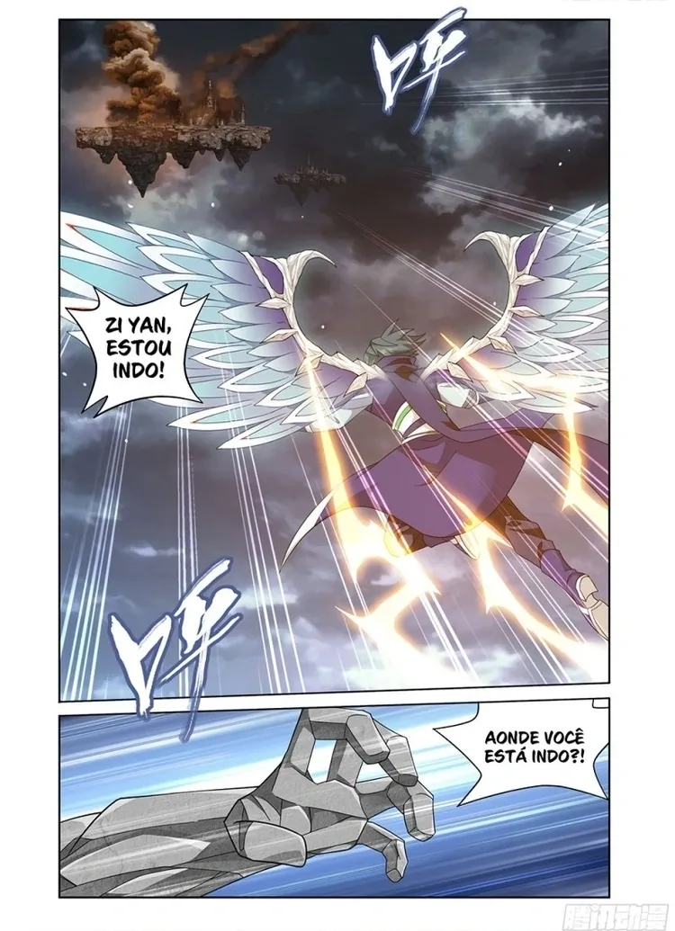A batalha através dos céus Capítulo 399 Página 14