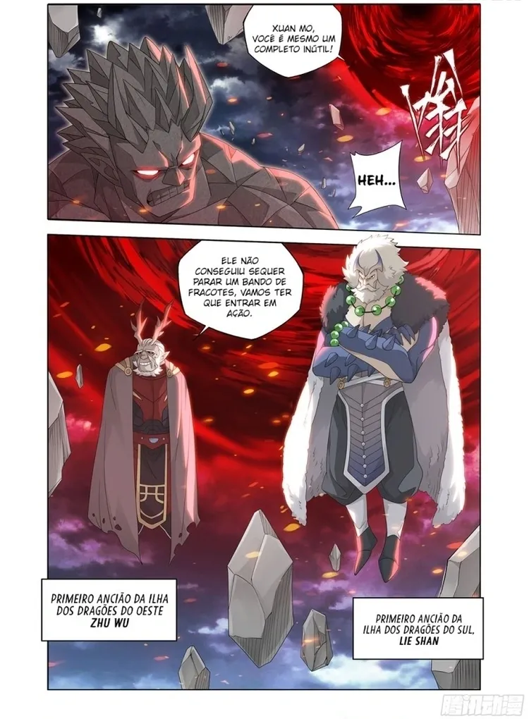 A batalha através dos céus Capítulo 399 Página 9