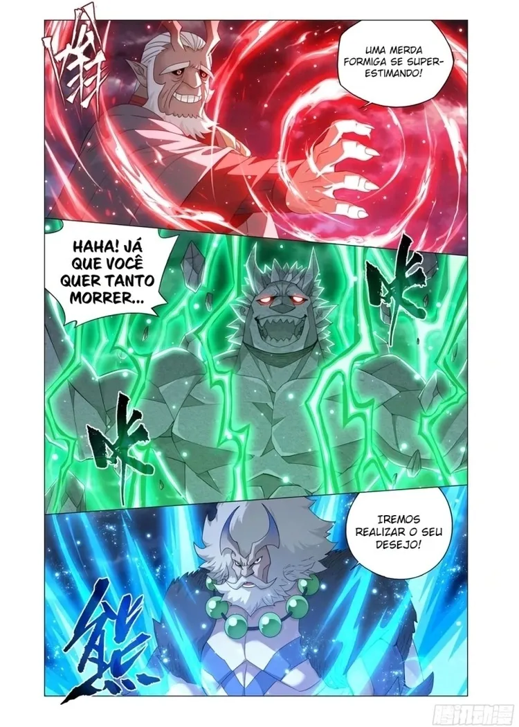 A batalha através dos céus Capítulo 400 Página 3
