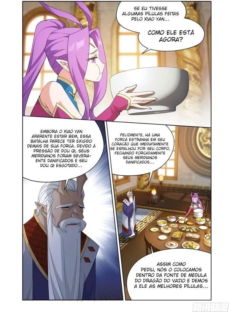 A batalha através dos céus Capítulo 404 Página 8
