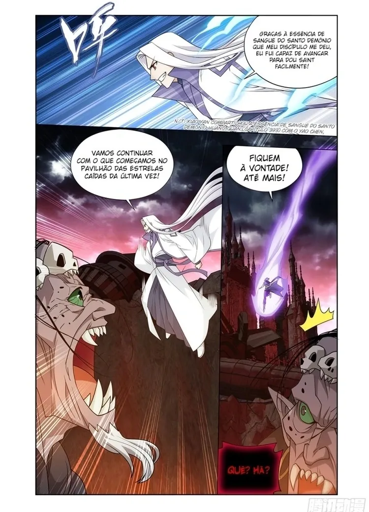 A batalha através dos céus Capítulo 407 Página 7