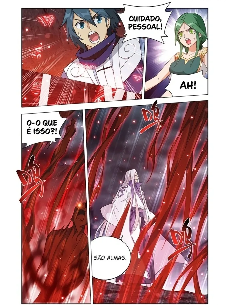 A batalha através dos céus Capítulo 409 Página 16