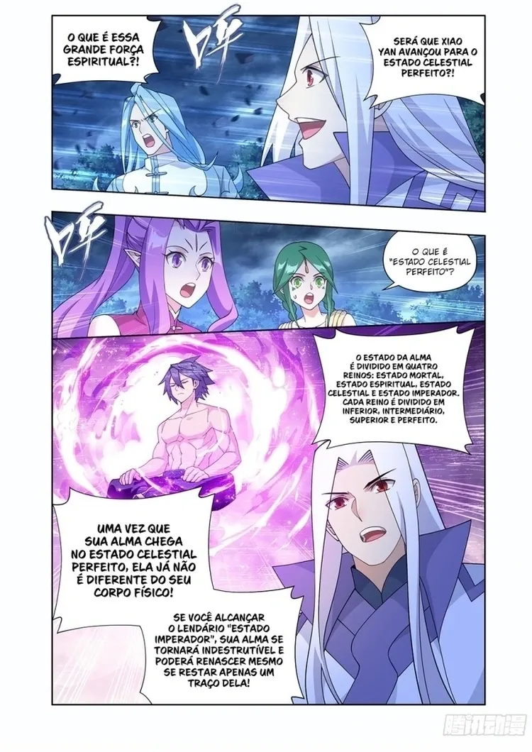 A batalha através dos céus Capítulo 412 Página 7