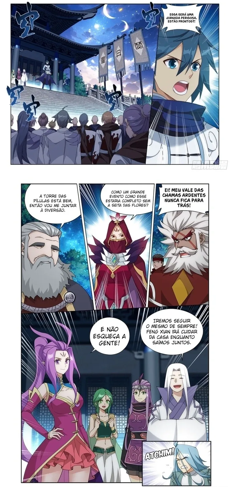 A batalha através dos céus Capítulo 414 Página 12
