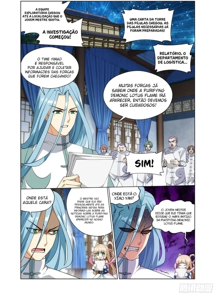 A batalha através dos céus Capítulo 414 Página 6