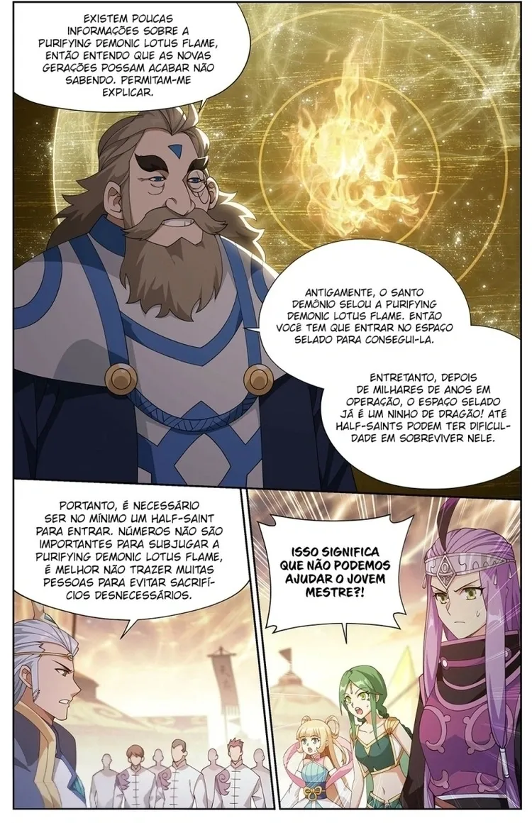 A batalha através dos céus Capítulo 417 Página 13