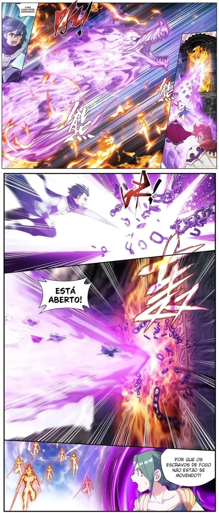 A batalha através dos céus Capítulo 419 Página 8