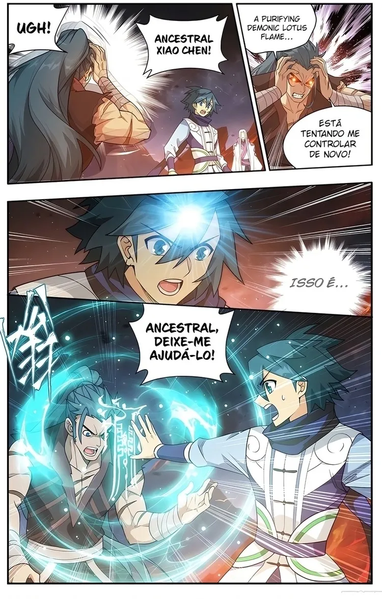 A batalha através dos céus Capítulo 421 Página 7