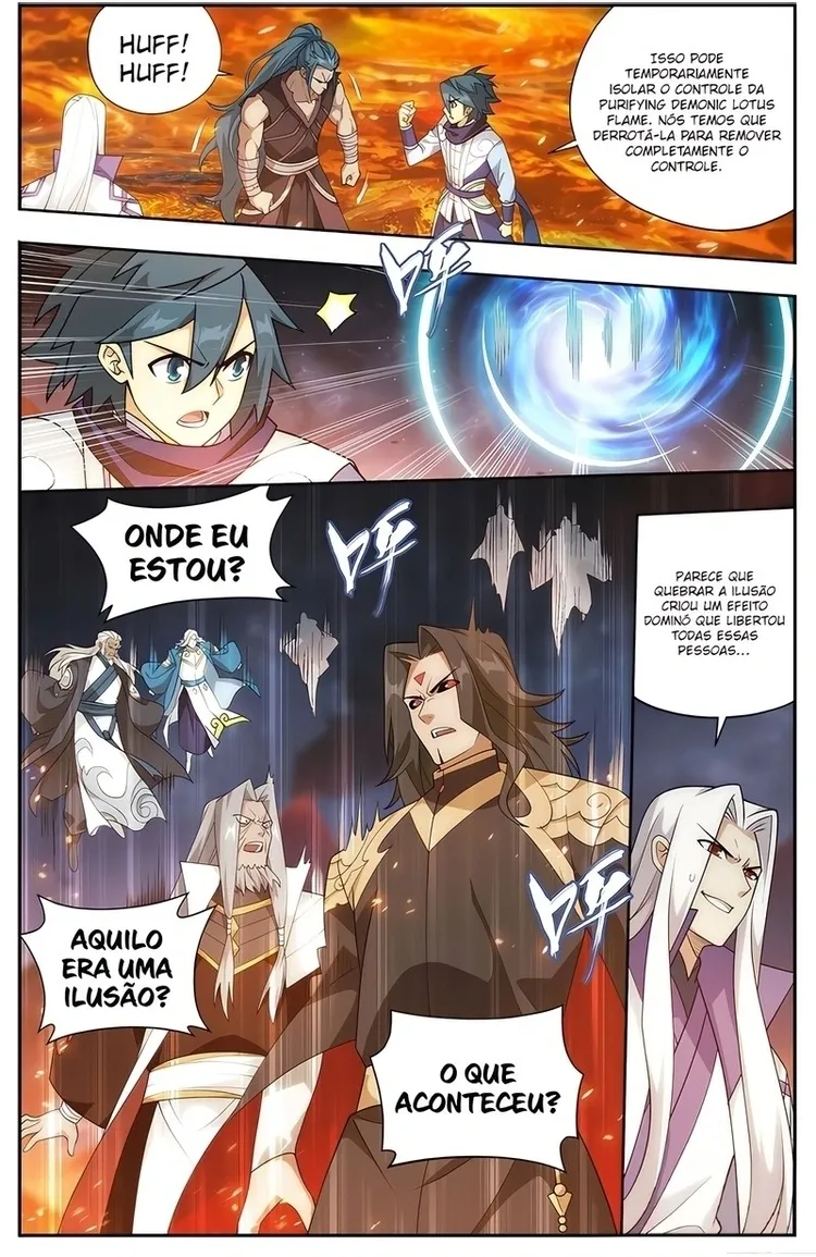 A batalha através dos céus Capítulo 421 Página 8