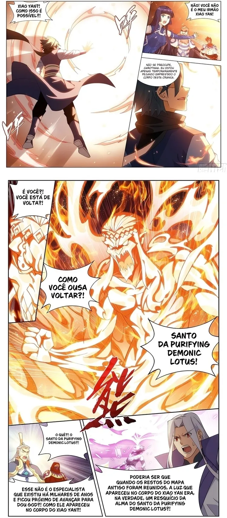 A batalha através dos céus Capítulo 426 Página 8