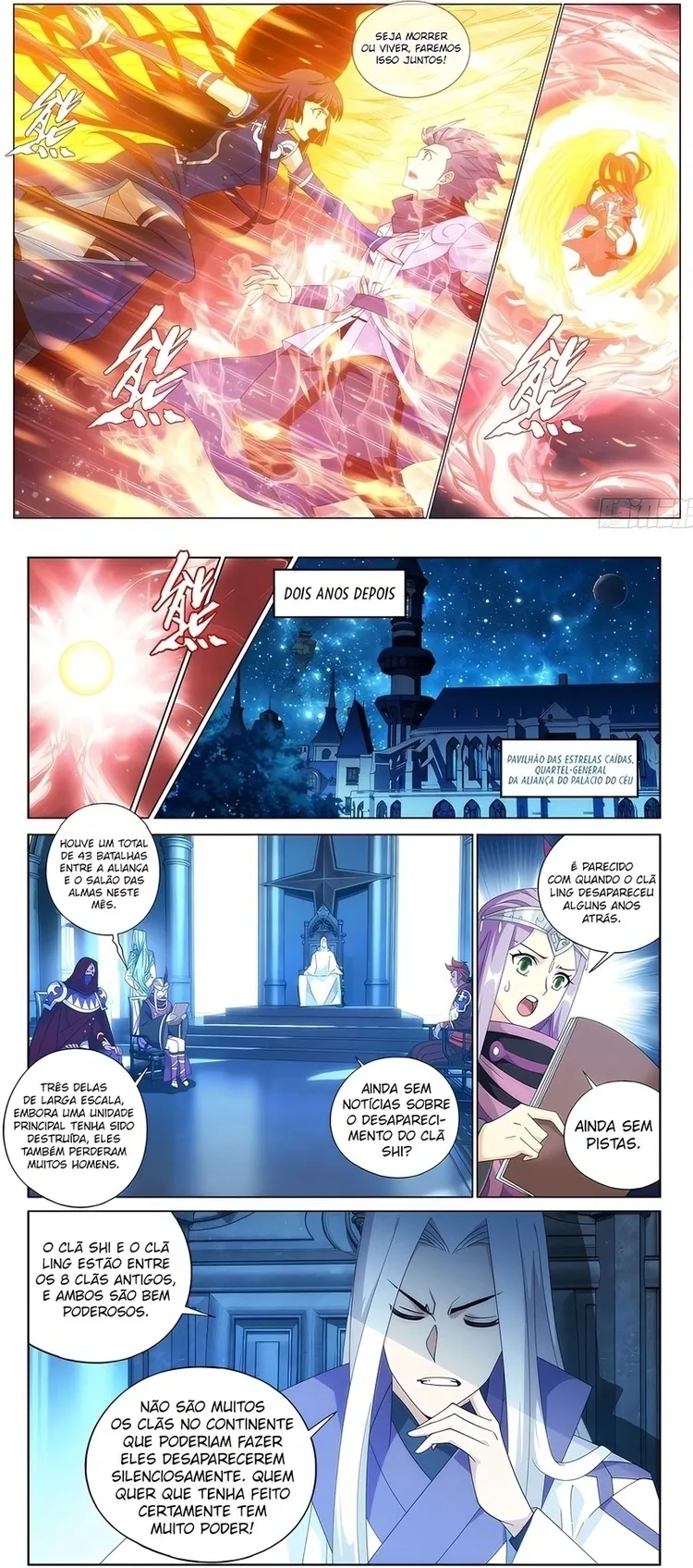 A batalha através dos céus Capítulo 427 Página 15