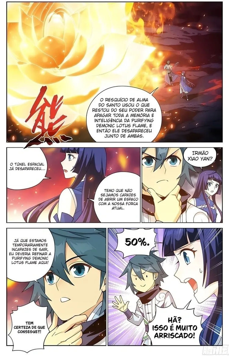 A batalha através dos céus Capítulo 427 Página 8