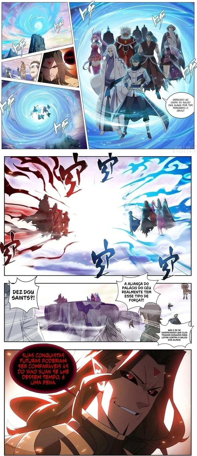 A batalha através dos céus Capítulo 429 Página 4