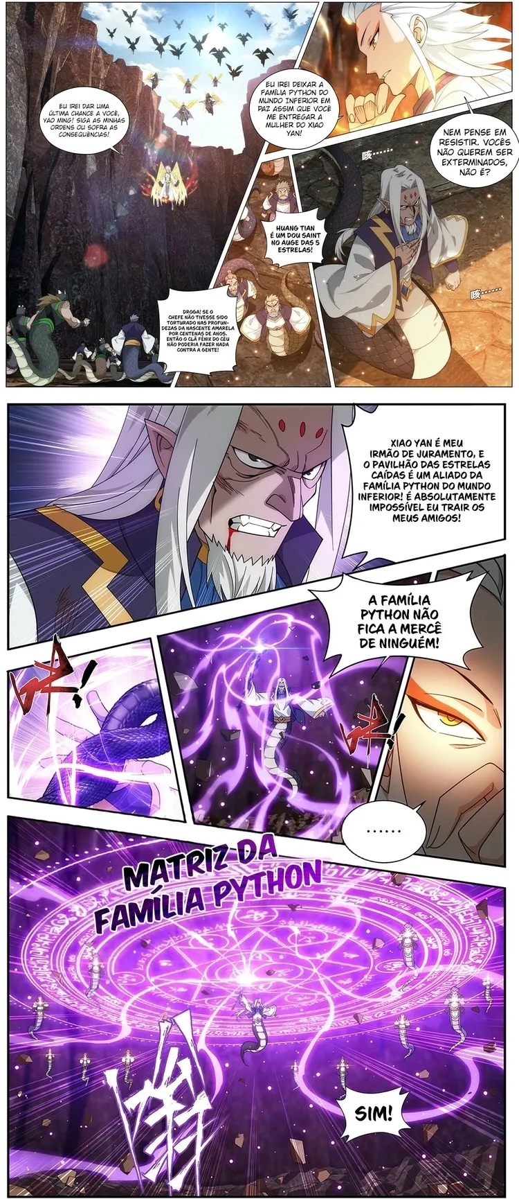 A batalha através dos céus Capítulo 432 Página 8