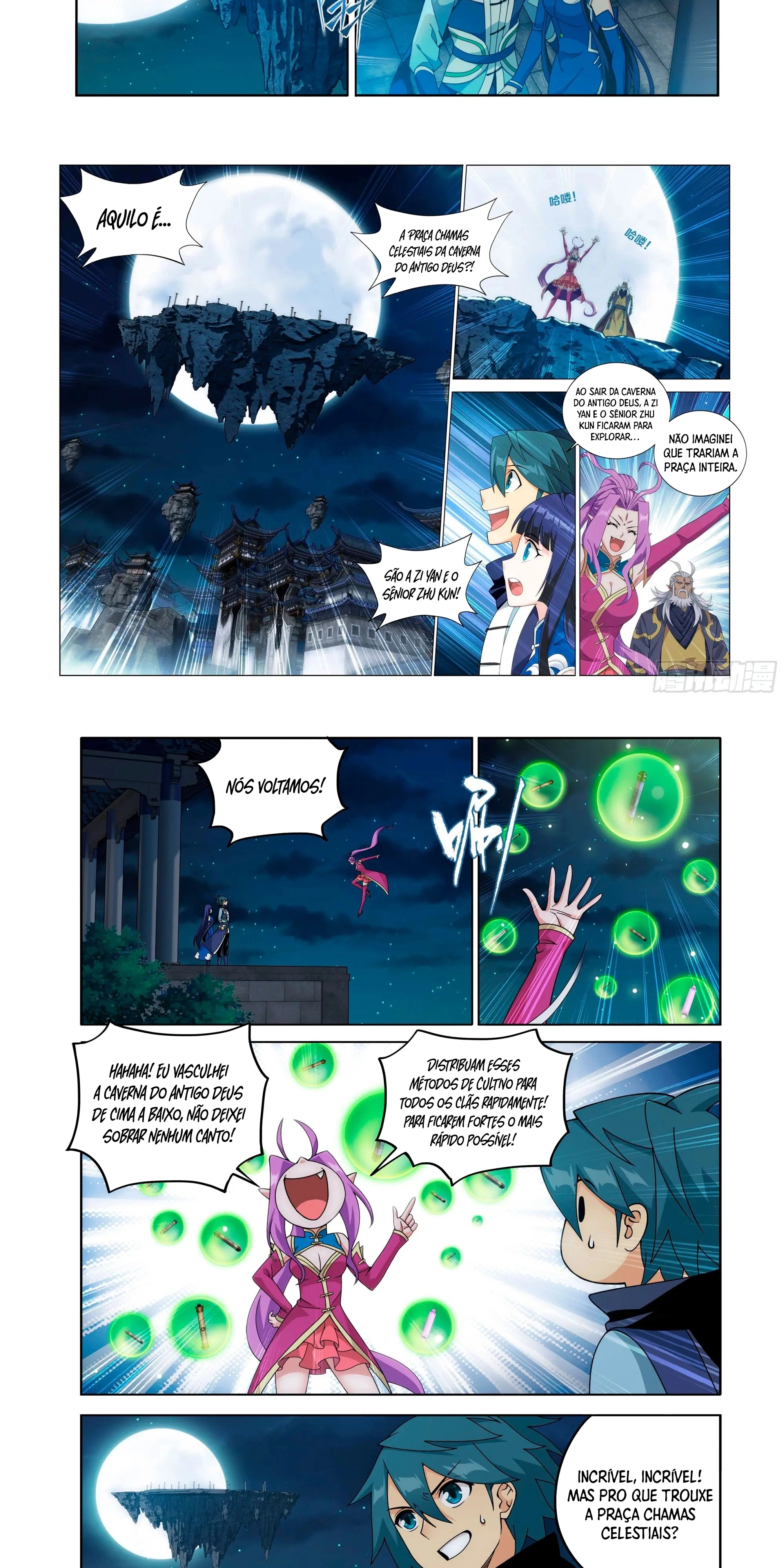 A batalha através dos céus Capítulo 466 Página 13