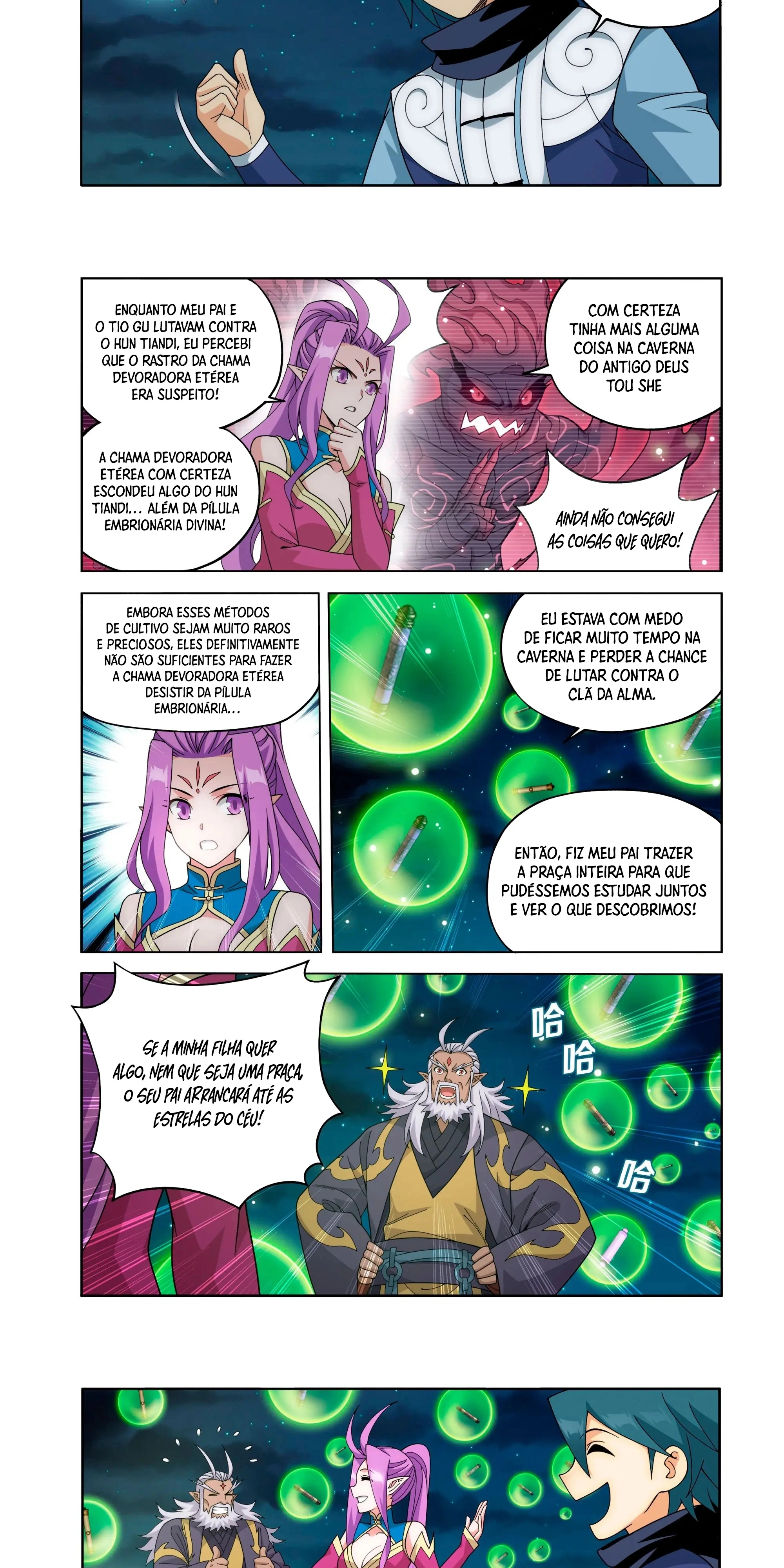 A batalha através dos céus Capítulo 466 Página 14