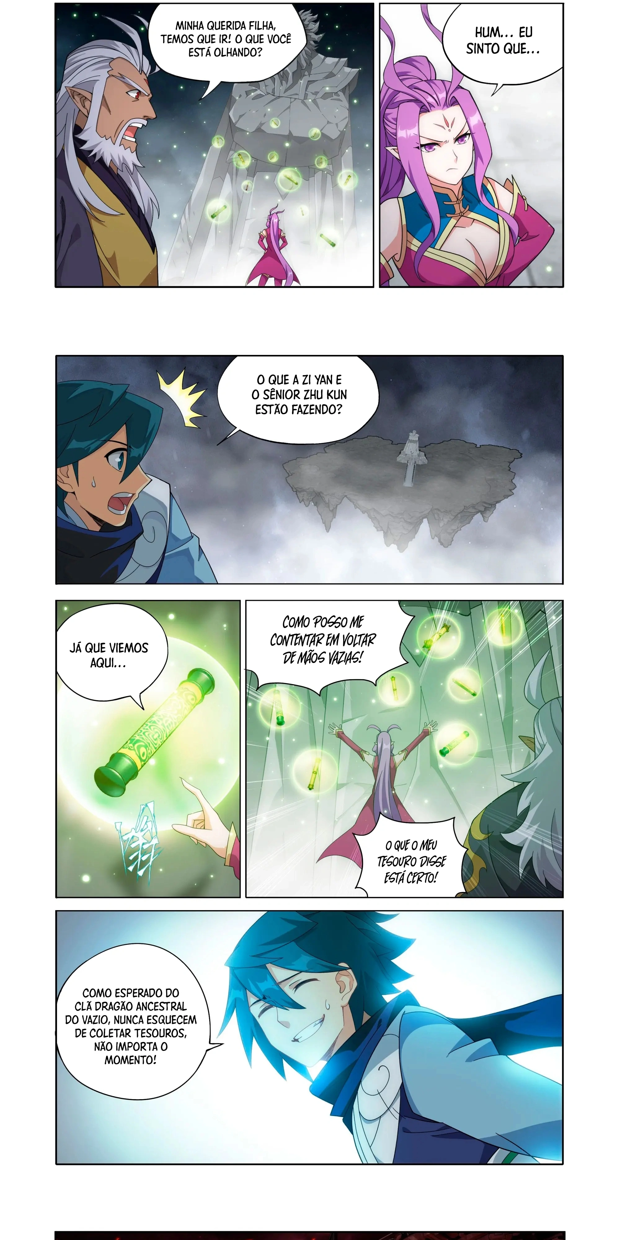 A batalha através dos céus Capítulo 466 Página 4