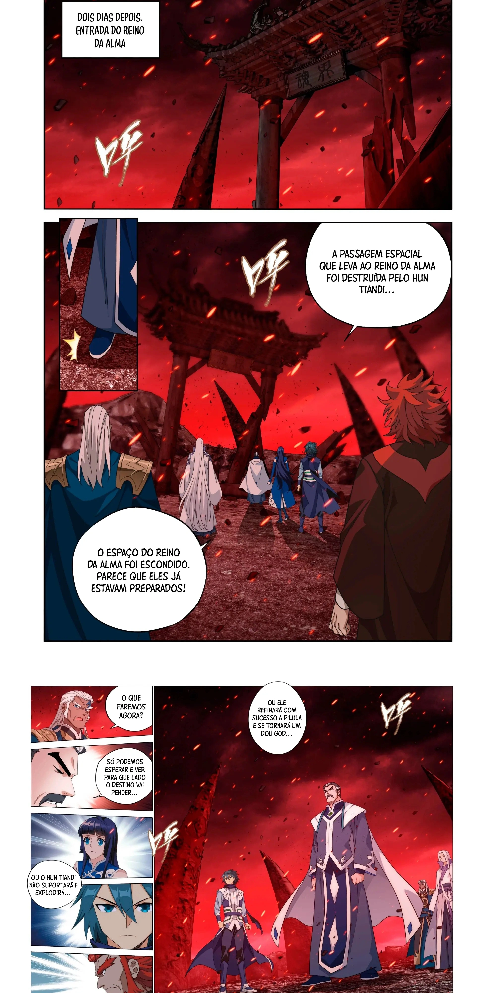 A batalha através dos céus Capítulo 466 Página 5