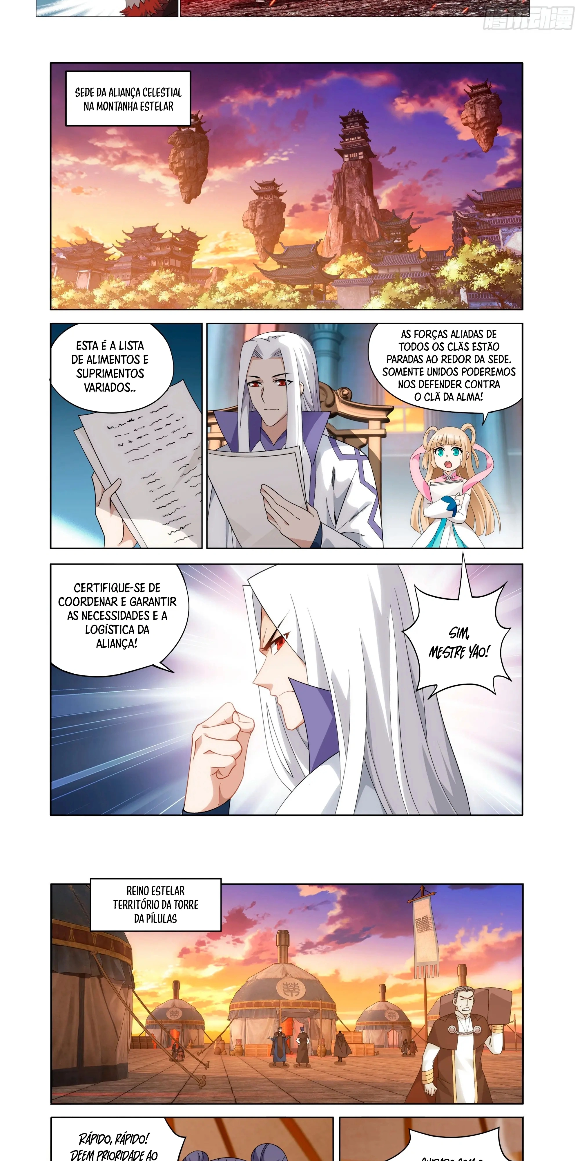 A batalha através dos céus Capítulo 466 Página 6