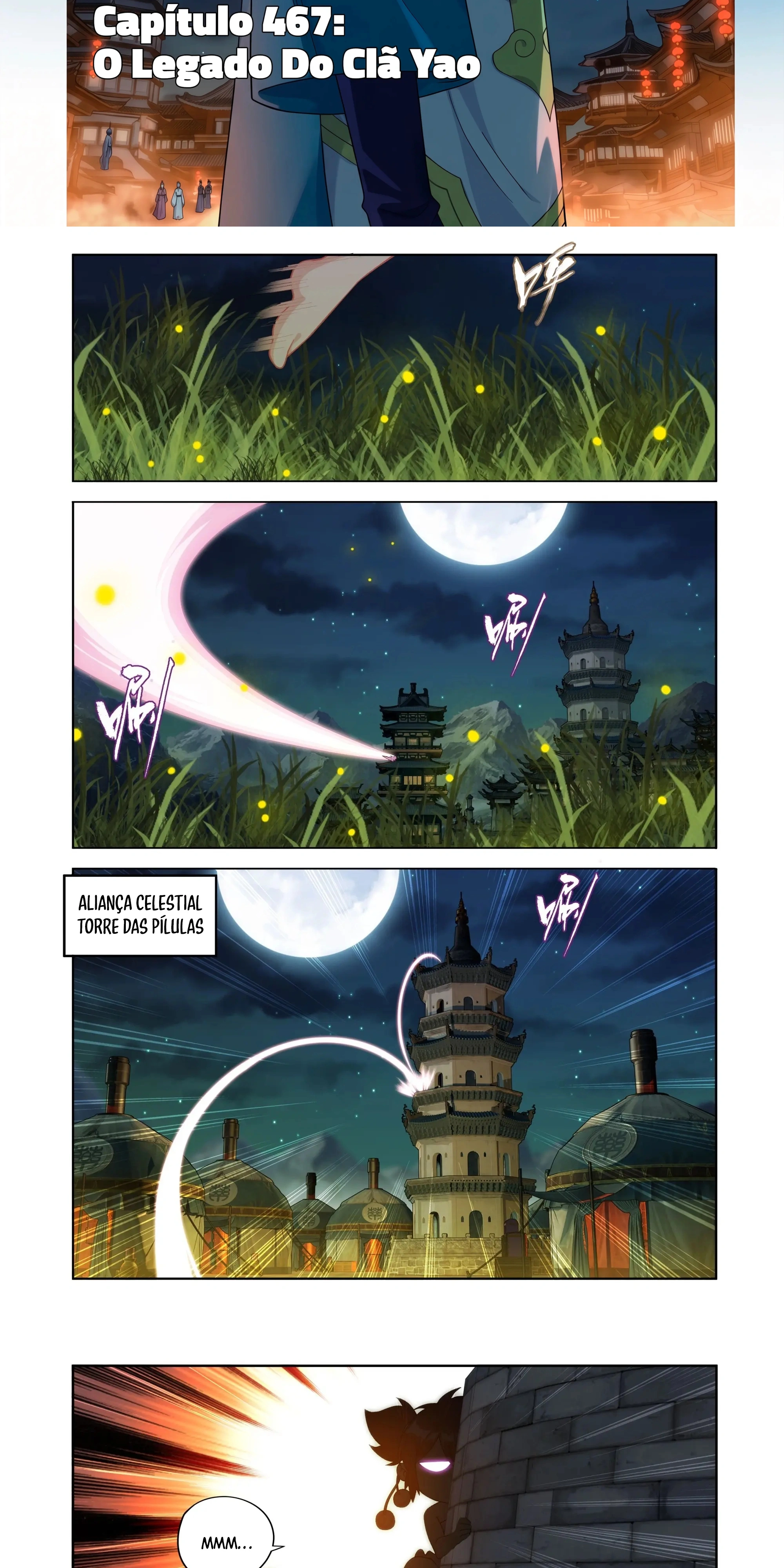 A batalha através dos céus Capítulo 467 Página 2