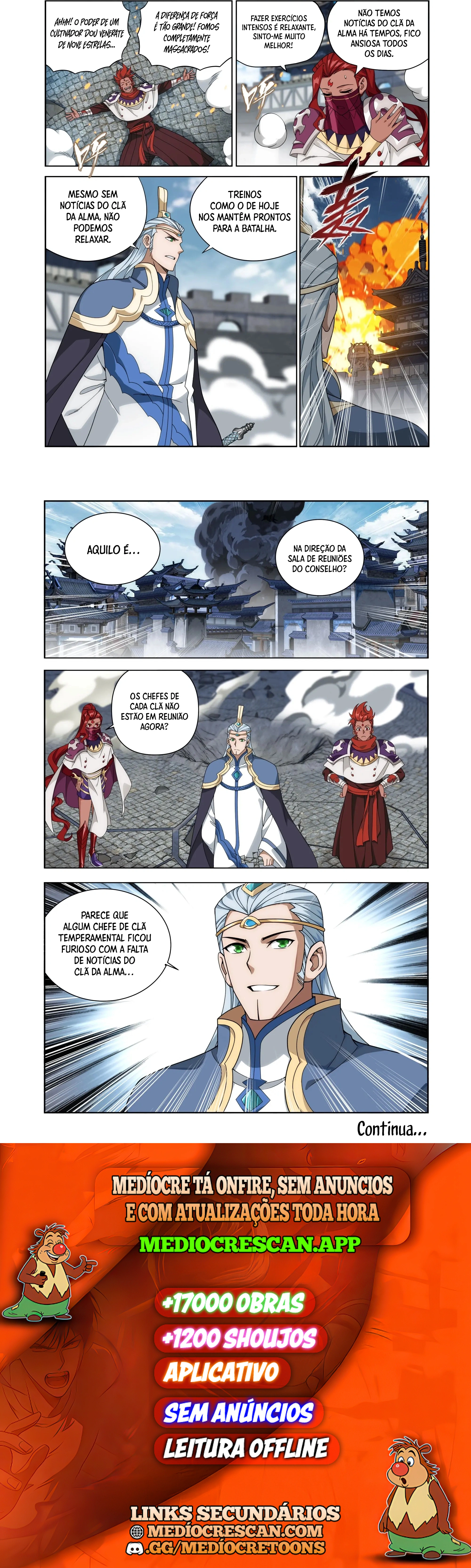 A batalha através dos céus Capítulo 468 Página 14