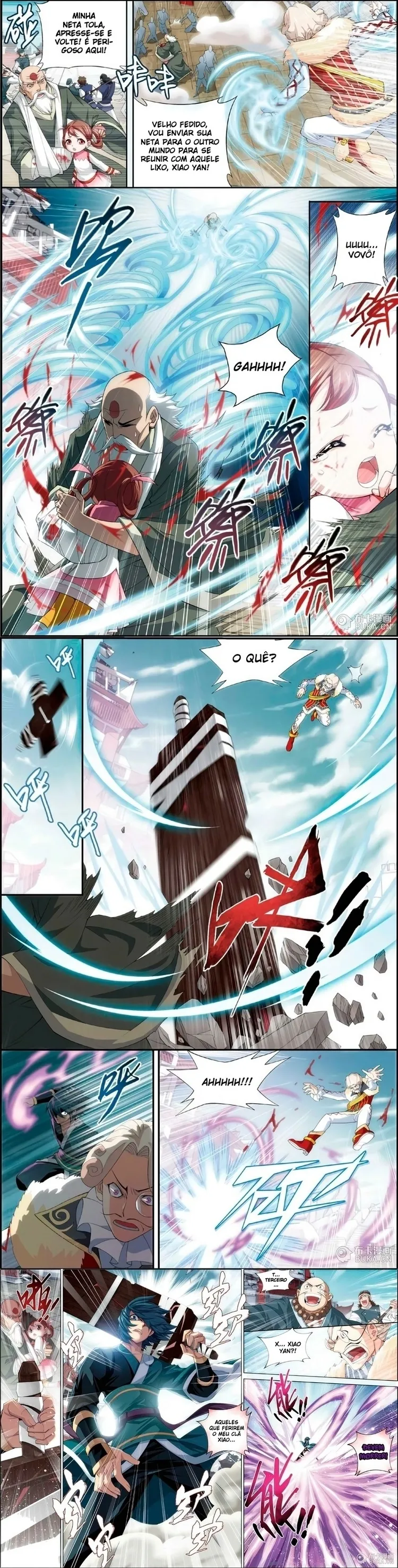 A batalha através dos céus Capítulo 84 Página 9