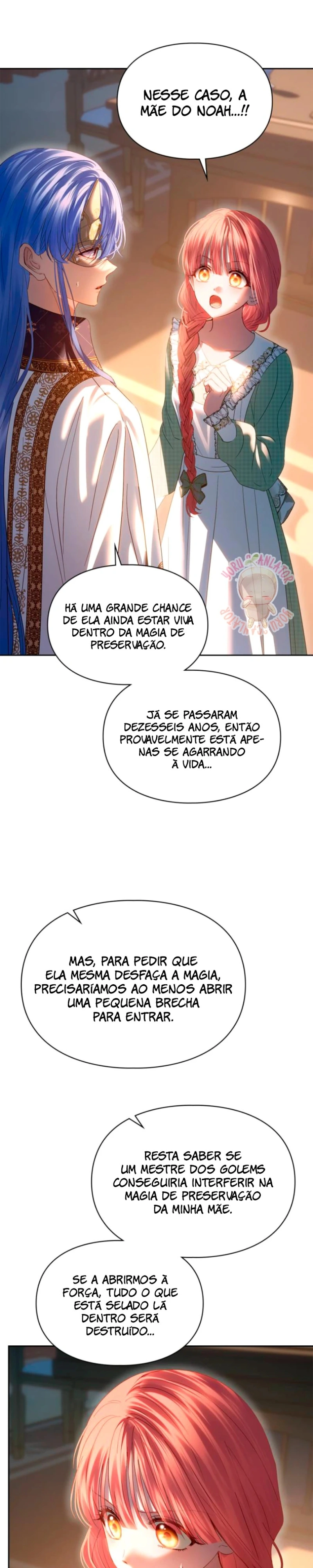 A Bebê Prisioneira do Castelo de Inverno Capítulo 100 Página 23