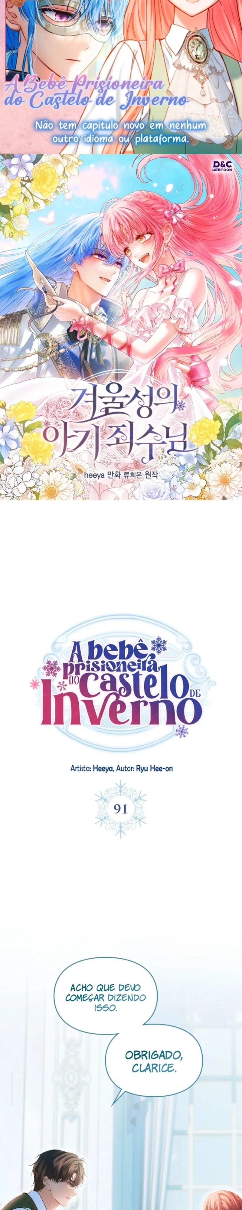 A Bebê Prisioneira do Castelo de Inverno Capítulo 91 Página 2