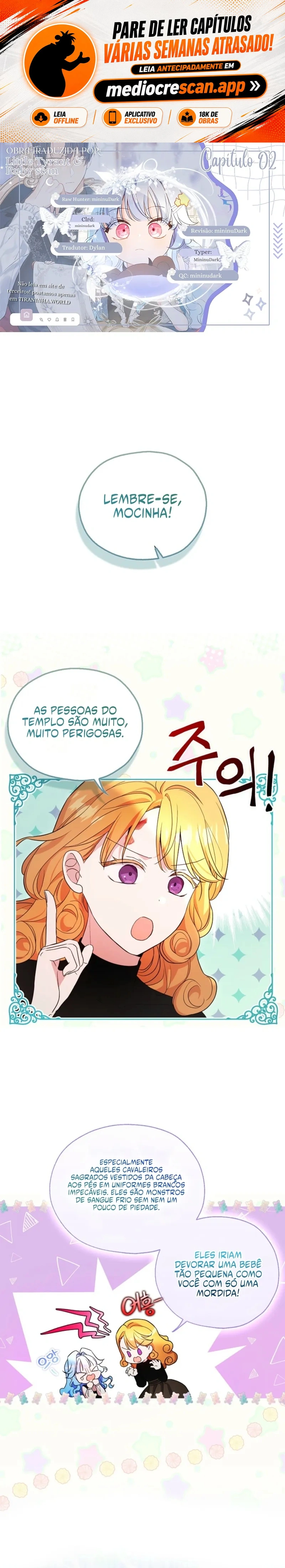 A Bebê Vilã Faz uma Profecia! Capítulo 2 Página 1
