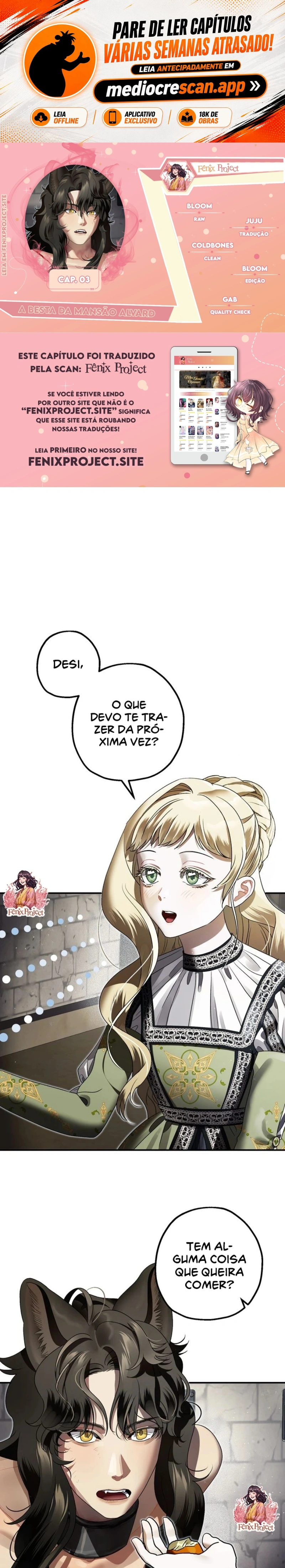 A Besta da Mansão Alvard Capítulo 3 Página 1