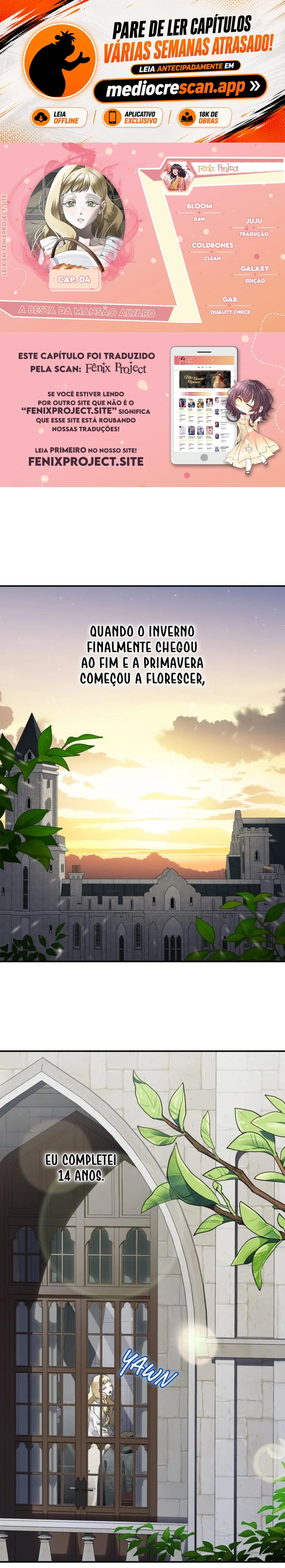 A Besta da Mansão Alvard Capítulo 4 Página 1