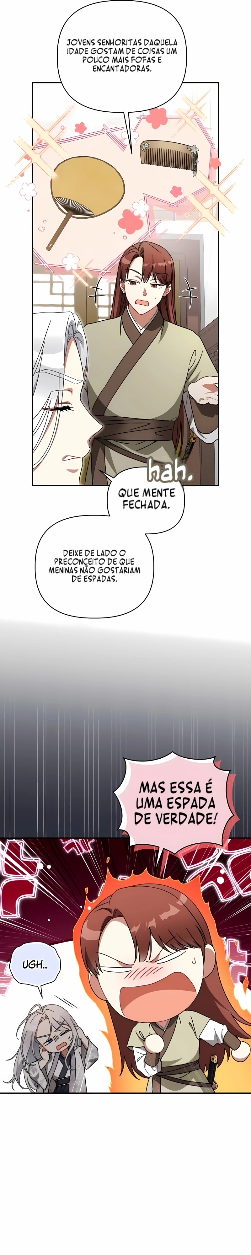 A Bolinha de Pelos do Clã do Tigre Branco Capítulo 12 Página 17