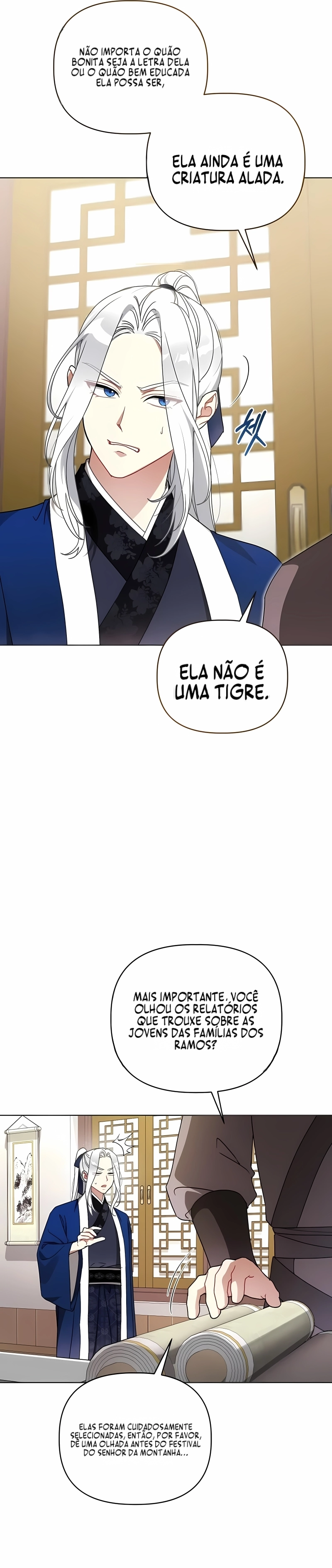 A Bolinha de Pelos do Clã do Tigre Branco Capítulo 14 Página 8