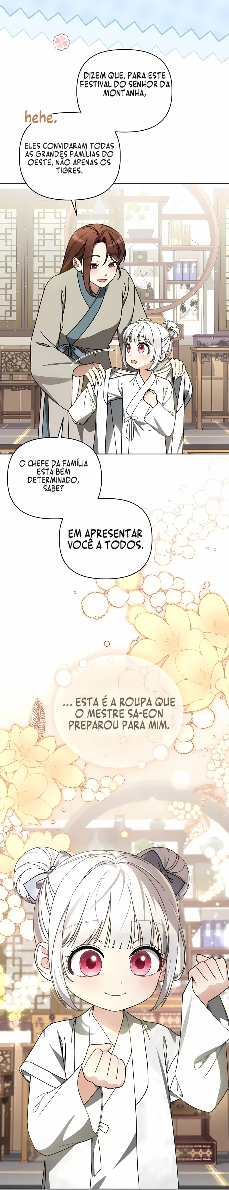 A Bolinha de Pelos do Clã do Tigre Branco Capítulo 27 Página 3