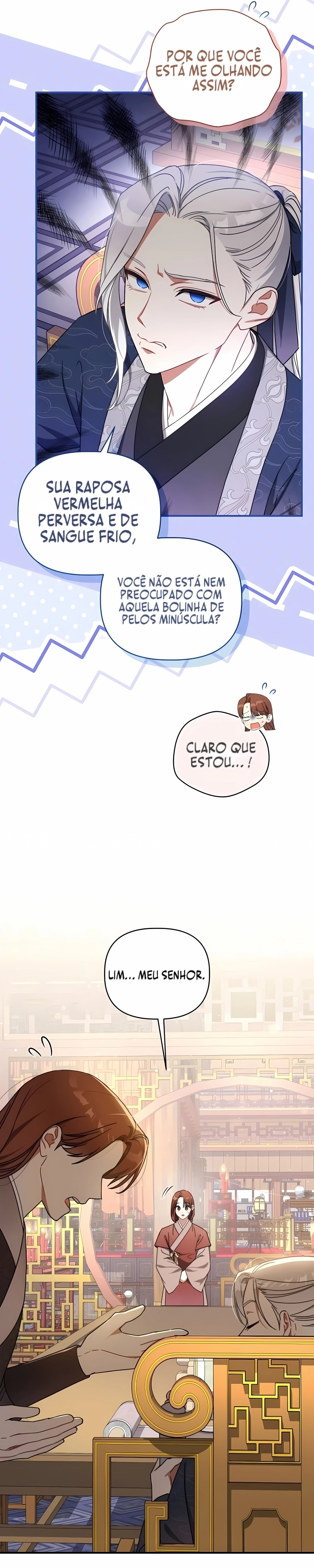 A Bolinha de Pelos do Clã do Tigre Branco Capítulo 8 Página 14