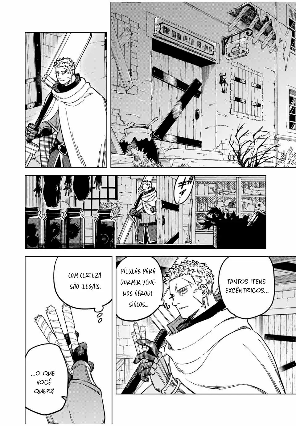 A Bruxa e o Mercenário Capítulo 10 Página 14