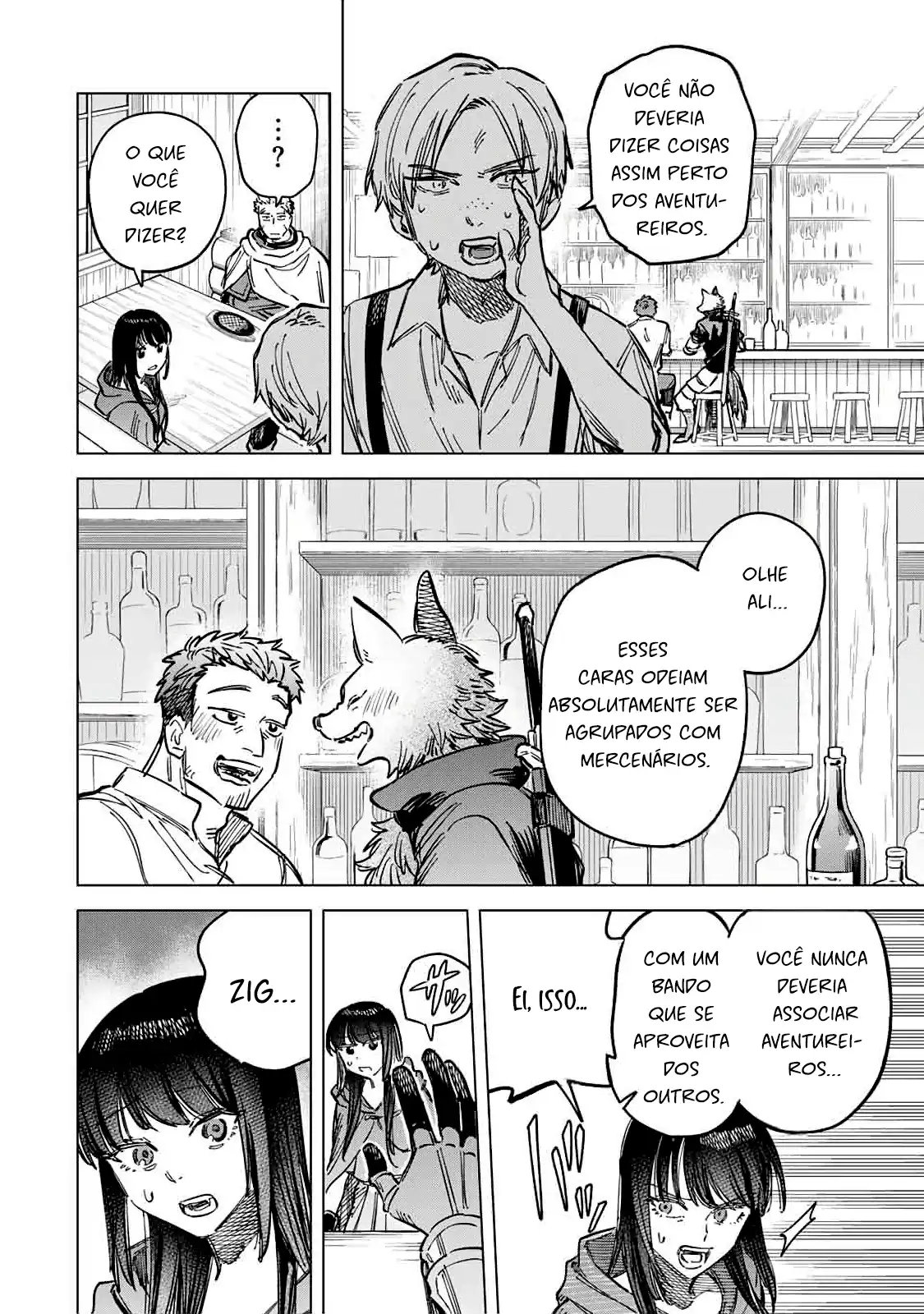 A Bruxa e o Mercenário Capítulo 4 Página 17