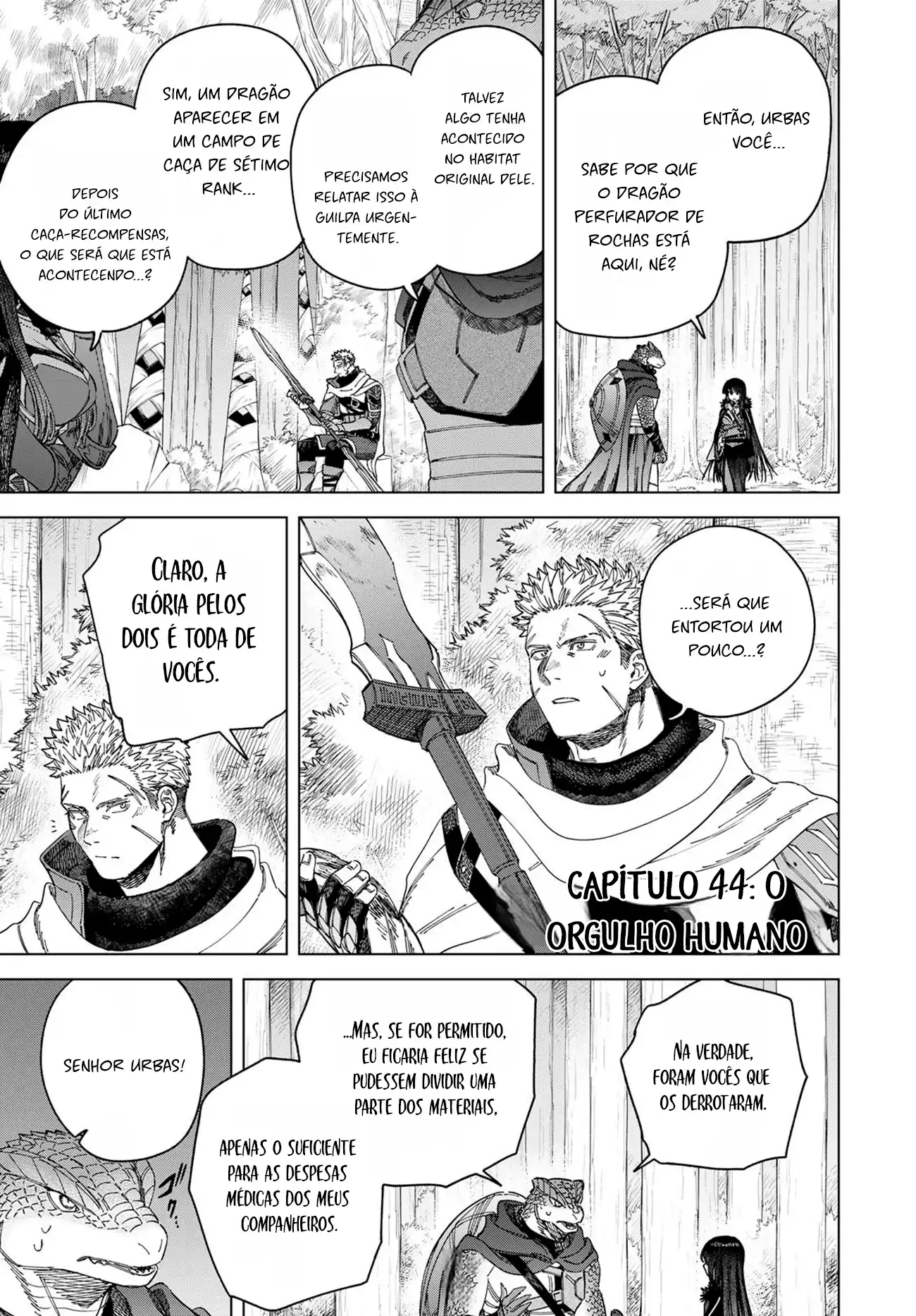 A Bruxa e o Mercenário Capítulo 44 Página 1