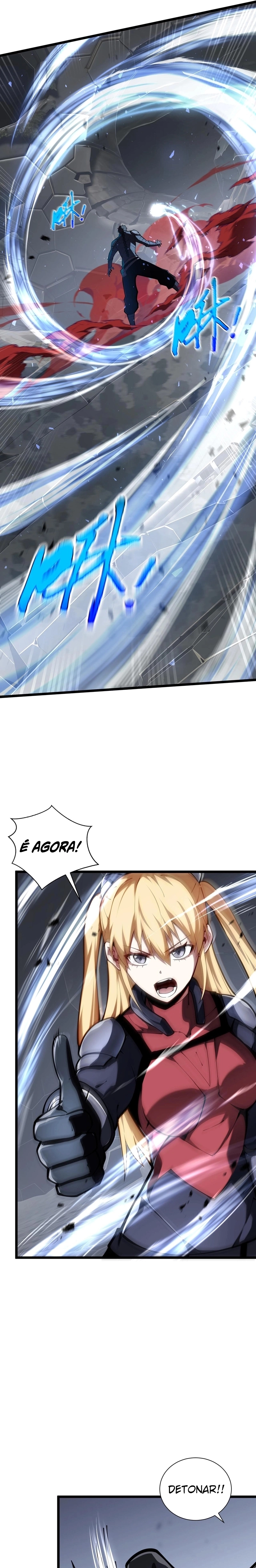 A Calamidade Desceu e eu Evolui para o Rei Carmesim Capítulo 14 Página 5