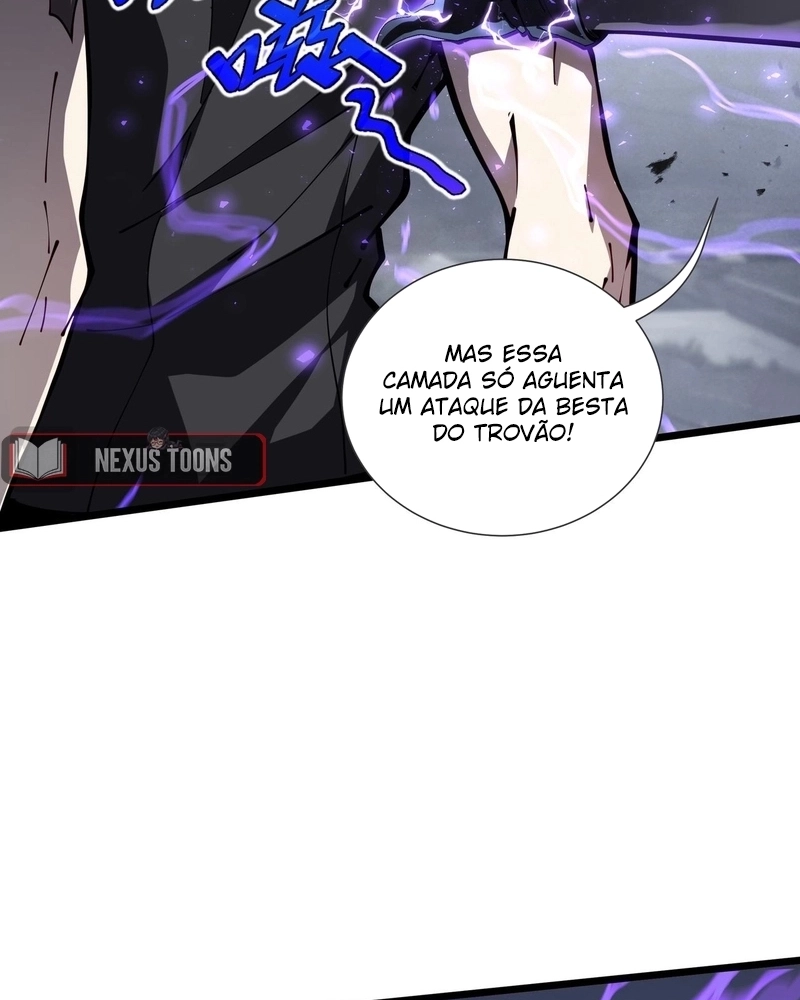 A Calamidade Desceu e eu Evolui para o Rei Carmesim Capítulo 22 Página 77
